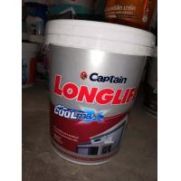 ราคา CAPTAIN LONGLIFE กัปตัน สีน้ำอะคริลิค ลองไลฟ์ ชนิดด้าน ขนาด 18 925 ลิตร ชนิดกึ่งเงา ขนาด 15 ลิตร (12494162958)