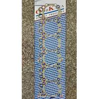 ราคา ประเก็นฝาสูบ M10C Head Gasket ปะเก็นฝาไฟ HINO FL FM3M เครื่อง M10C ฝาสูบ ปะเก็น oshikawa ガスケットナンバーワンพร้อมส่ง ส่งเร็ว ส่งไว (17125136907)