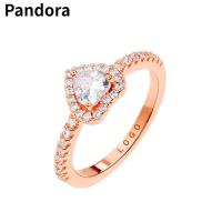 ราคา แหวนแพนดอร่า s925 เงินสเตอร์ลิงเงินกุหลาบทองประกายแหวนหัวใจสง่างามทุกคู่สง่างามเพื่อส่งแฟนและเพื่อนที่ดีที่สุด Pandoraˉ ring s925 sterling silver rose gold sparkling elegant heart ring all match elega