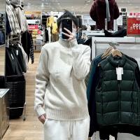 ราคา Ot Uniqlo เสื้อกันหนาวผู้ชายห้องลองเสื้อใหม่เสื้อกันหนาวแฟชั่นแขนยาวครึ่งเสื้อกันหนาวมีซิป450549แฟชั่นโจ๊กเกอร์ (17576716129)