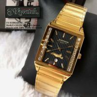 ราคา ใหม่ us submarine รุ่น S 1012M นาฬิกาผู้หญิง นาฬิกาข้อมือระบบควอทซ์แสดงวันที่กันน้ำ100 หน้าปัดดำ รุ่น ล่าสุด งานจริงสวยมาก (9838299992)