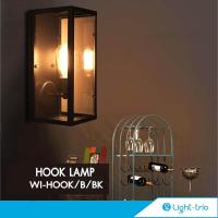 ราคา Lighttrio โคมไฟติดผนัง Wall Lamp สไตล์ LOFT VINTAGE ขั้ว E27 ติดภายใน รุ่น WI HOOK B BK ไม่รวมหลอดไฟ (407021112)