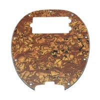 ราคา KR Bass Pickguard MusicMan Stingray MM4 Scratch plate for Music Man MM2 4 String Guitar Parts Tiger Stripe (20320460056)