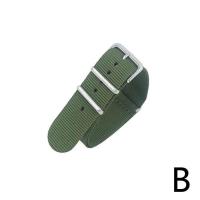 ราคา Universal สายนาฬิกาข้อมือ 18 20 22 มม ขนาดกีฬาสไตล์ทหารผู้ชายs นาฬิกาแถบหัวเข็มขัดโลหะ fit NATO DW สำหรับ นาฬิกาผู้หญิงแถบผ้าไนล่อน H9Q4 (3864234961)