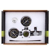 ราคา G5 8 CO2 Regulator Double Gauge Aluminum Alloy Acrylic Flow Meter Control Valve Reducer Welding Decompression Table (19642392321)