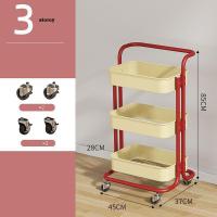 ราคา รถเข็นเล็กของเล่นอเนกประสงค์ของว่างชั้นเก็บของรถเข็นพื้นชั้นวางของห้องน้ำชั้นวางของสำเร็จรูปหลายชั้น (21149099349)