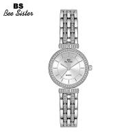ราคา BS Bee Sister นาฬิกาข้อมือนาฬิกาแบรนด์ชั้นนำควอตซ์หน้าปัดกลมแบบคลาสสิกหรูหรากันน้ำสแตนเลสสายเหล็กเพชรไรน์สโตนนาฬิกาเรือนสีทองของขวัญสำหรับผู้หญิง (19632530758)