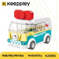 ราคา K20806 Hello Kitty Mini Bu ตัวต่อพลาสติก รุ่นรถบัสเฮลโหล คิตตี้ขนาดเล็ก (19159847714)