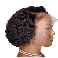 ราคา วิกผมยุโรปและอเมริกา ม้วนเล็กแอฟริกันสีแดงไวน์ผมหยิกสั้นปลอกหุ้มหัวไม้กอล์ฟเส้นม้วนเล็กเส้นใยเคมีวิกผมสั้น (19678752324)