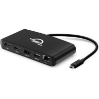 ราคา OWC Thunderbolt 3 Mini Dock Bus Powered 5 Port Multi Adapter with Dual 4K HDMI Dual USB Gigabit Ethernet Integrated 7 2 inch Thunderbolt 3 Cable OWCTB3MDK5P (15923446757)