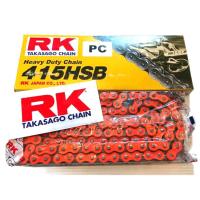 ราคา โซ่สี RK ขนาด 415 130L รับประกันของแท้ 100 PC สีส้ม (8039076510)
