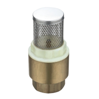 ราคา ฟุตวาล์ว วาวล์หัวกะโหลก ทองเหลือง Foot Valve ขนาด 1 2 3 4 1 1 25 1 5 2 2 5 3 และ 4นิ้ว (19896199663)