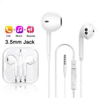 ราคา หูฟังมีสาย3 5มม พร้อมหูฟังแบบเสียบหูควบคุมสายไมโครโฟนสำหรับฟังเพลงกีฬาในหูชุดหูฟังเอียร์บัด (20821709082)