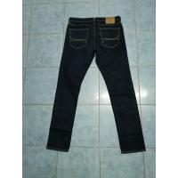ราคา Hollister Jeans กางเกงยีน ส์ขา กระบอก เล็ก สีเข้มผ้าด้านหนาๆมันๆนุ่มๆใหม่สภาพมือหนึ่ง เอว35ยาว40 ปลา ยขา 6 (16603242763)