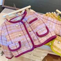 ราคา เสื้อแจ็กเก็ตลายสก็อตสำหรับเด็ก2 7ปีเสื้อคาร์ดิแกนลำลองสำหรับเด็กเสื้อแจ็กเก็ตลายสก็อตลายปุ่มกดคู่ใหม่สำหรับเสื้อคลุมผ้าฝ้ายในฤดูหนาวเด็กผู้หญิงเสื้อผ้าเด็ก2023 (20758453384)