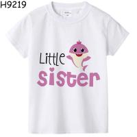 ราคา เสื้อยืดพิมพ์ลายการ์ตูน Big Little Brother Sister สำหรับเด็กชายและหญิงเสื้อยืดแขนสั้นวัยรุ่นเด็กเสื้อยืด (14107901972)