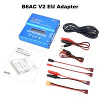 ราคา SKYRC Lipo Charger IMAX B6 EVO B6 V2 B6 Mini B6AC Balance แบตเตอรี่ Charger Discharger พร้อมอะแดปเตอร์อุณหภูมิ Sensor 6A 1 6S (20409424302)