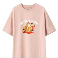 ราคา คอกลมผ้าฝ้ายแฟชั่นสตรี GIORDANO Women REGA Series T Shirts Fashion Print Summer Tee Short Sleeve Crewneck 100 Cotton Comfort Casual Tshirts (19602650565)