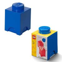 ราคา กล่องเลโก้ กล่องเก็บของ กล่องใส่ปากกา LEGO Storage Brick 1 BLUE สีน้ำเงิน 12 5x12 5x18 cm (20412796559)