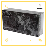 ราคา Im Glove ถุงมือยางสังเคราะห์ไม่มีแป้ง 100 ชิ้น กล่องดำ ไซส์ M (19497761324)
