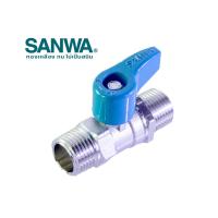 ราคา ทุกแบบ SANWA มินิบอลวาล์วทองเหลือง ขนาด 1 2 ของแท้ 100 วาล์ว วาล์วน้ำ บอลวาล์ว (8278018405)