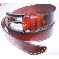 ราคา Genuine CowHide Leather Belt and Buckle เส้นเดียวเอาอยุ่ เข็มขัดหนังวัวแท้ สีน้ำตาลเข็ม ยาวตลอดเส้น47นิ้ว (337768102)