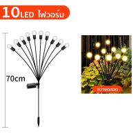 ราคา COD ไฟปักสนามหิ่งห้อย 8 10 LED ตกแต่งสวนสนาม กลางแจ้ง กันน้ำ โซล่าเซลล์ โคมไฟพลังงานแสงอาทิตย์ ไฟตกแต่ง ไฟลูกแก้ว (20924881895)