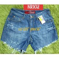 ราคา ยีนส์ขาสั้นหญิง แฟชั่นเกาหลีมือสอง ยี่ห้อ GUESS JEANS แต่งขาดขารุ่ย งานคัดเกรด Aผ้าเนื้อดีสวยมาก (20623192443)