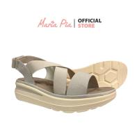 ราคา MARIA PIA รองเท้าแตะเสริมส้น รองเท้าแตะแฟชั่น รุ่น M66 21815 (15786804361)