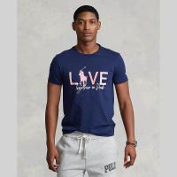 ราคา Original Ralph Laurens T shirt All match Casual Fashion Men Round Neck Short sleeved T shirt High quality Cotton Printed T shirt (19302416604)