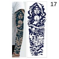 ราคา huguosheng 1แผ่นรอยสักแขนยาวเต็มรูปแบบลายสักลายสำหรับชนเผ่าขนาดใหญ่สติกเกอร์รอยสักลายมังกรเซ็กซี่สำหรับผู้ชาย (19795287599)