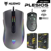 ราคา NUBWO เม้าส์มาโคร NM 89m PLESIOS ความละเอียดสูง 6400 Mouse macro รับประกัน 1 ปี (16483102760)