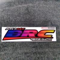 ราคา สติ๊กเกอร์ BRC RACING 1 คู่ ธรรมดา ลายไล่สี กว้าง 8 5 ซ ม ยาว 34 ซ ม (7141508264)