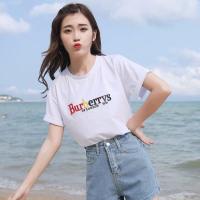ราคา เสื้อยืดปักลาย Burberrys แบบจีซูวงblack pink รุ่นนี้งานสวยมาก ขายดีมาก (18616483293)