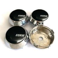 ราคา NEW 4pc 60MM SSR Logo Black Silver center caps Car Modified Wheel Center Cover Rim Hub Cap Center Cap for SSR rim (16474253016)