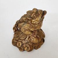 ราคา กบเรียกทรัพย์เนื้อทองเหลือง กบทองเหลือง 5 นิ้ว ย้อนยุค (8966392303)