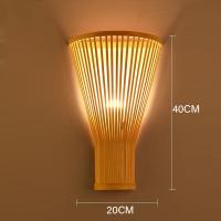 ราคา โคมไฟติดผนังไม้ไผ่ โคมไฟศิลปะไม้ไผ่จีนสร้างสรรค์บุคลิกภาพห้องชาญี่ปุ่นร้านอาหารทางเดินโรงแรมโคมไฟติดผนัง (19878084530)