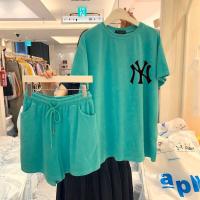 ราคา Sale ชุดเซต 2 ชิ้น ชุดในบ้าน แนวหวานสดวัยรุ่นน่ารัก เสื้อคอกลม กางเกงขาสั้น แฟชั่นเกาหลี มีของพร้อมส่ง 8105 (9126563946)