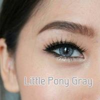 ราคา คอนแทคเลนส์ รุ่น mini Pony ยี่ห้อ Pitchylens Pretty doll Size mini มีสี เทา ตาล สายตาปกติ (17435259705)