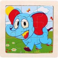 ราคา ของเล่นไม้ เสริมทักษะ จิ๊กซอว์ไม้ แบบขอบสี่เหลี่ยม (9797709570)