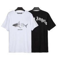 ราคา Palm Angels ลายปลา ฉลาม เสื้อยืดคอตตอน เสื้อยืดพิมพ์ลาย สะดวกสบาย เสื้อยืดแขนสั้น S 5XL (19589823069)