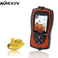 ราคา KKmoon ทรานสดิวเซอร์แบบพกพา2 In 1ชาร์จได้2 4นิ้วแอลซีดีโซนาร์ไร้สายเครื่องหาปลาน้ำแข็งมหาสมุทรเครื่องตรวจจับปลาสัญญาณเตือนเรือหาปลา (17193582306)