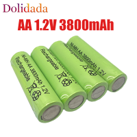 ราคา แบตเตอรี่ AA 100 เดิม1 2 Vแบตเตอรี่ AA 3800 MAH Ni MH แบตเตอรี่สามารถใช้สำหรับ LEDโคมไฟ MP3ไมโครโฟนของเล่น Ca (19919729426)