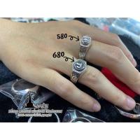 ราคา แหวนเงินแท้ แหวนนะโมแท้ ลายไทย เป็นงานดุนสวยๆ เงินแท้ 925 เมตตามหานิยม โชคลาภ แคล้วคลาด ปลอดภัย (16961147019)