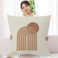 ราคา 65 65 60 60 55 55 50 50 ปลอกหมอนรูปทรงเรขาคณิตสีน้ำตาลดำ ปลอกหมอนอิงโซฟาขนาดควีนไซส์ กรณีหมอนอิงสำหรับบ้านนามธรรม (20689418370)