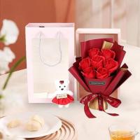 ราคา พร้อมส่ง ชุดของขวัญสบู่ดอกกุหลาบ ช่อดอกกุหลาบแสนโรแมนติก ช่อดอกกุหลาบ 7ดอก พร้อมตุ๊กตาหมี ดอกกุหลาบ ช่อดอกไม้ ต้อนรับเทศกาลวันวาเลนไทน์ ของขวัญวันแห่งความรัก ของขวัญวาเลนไทน์ พร้อมกล่อง (21361840671)