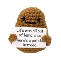 ราคา IJVBTV กับกระดาษแข็ง กระเป๋ากอดมันฝรั่ง ผ้าทอมือ มันฝรั่งเส้นด้าย ตุ๊กตาโครเชต์มะเขือเทศ ตุ๊กตาประดับตกแต่ง โครเชต์แบบถัก ตุ๊กตาถักมันฝรั่ง อุปกรณ์ตกแต่งตกแต่ง (20365978687)