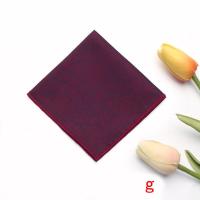 ราคา ผ้าเช็ดหน้าชายผ้าเช็ดหน้าสีทึบจัดเลี้ยงผ้าเช็ดหน้าหน้าอกขาวดำกระเป๋า (20359722675)