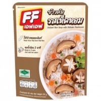 ราคา FF เอฟเอฟ ข้าวต้ม แบบซอง รสไข่ตุ๋น รสต้มยำทะเล รสสาหร่าย รสเห็ดหอม ขนาด 50 กรัม ข้าวกึ่งต้มสำเร็จรูป 1ซอง (18872969464)
