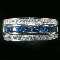 ราคา แหวนเงินแท้ 925 พลอยแท้ พลอยไพลิน Blue Sapphire น้ำหนัก 1 50 กะรัต สวยไฟดีทุกเม็ดค่ะ (14578267372)